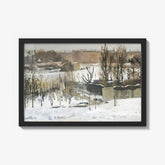 View of the Oosterpark, Amsterdam, in the Snow by George Hendrik Breitner - thumbnail_1_bf_66fc51998213847b6f357966
